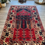 Turkish Konya Rug | 4' 2" x 6' 6" - Rug the Rock