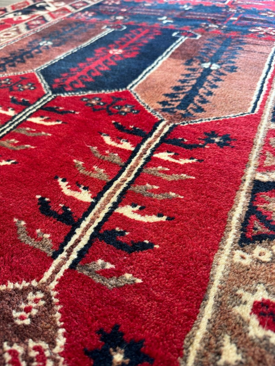 Turkish Konya Rug | 4' 2" x 6' 6" - Rug the Rock