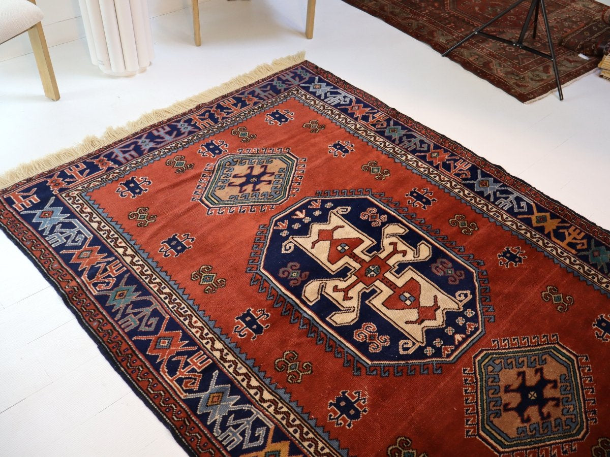 Turkish Lori Pambak Design Rug | 5' 3" x 6' 11" - Rug the Rock - 4 x 65 x 7Medium Rugs | 3' 6' x 4' x 7'