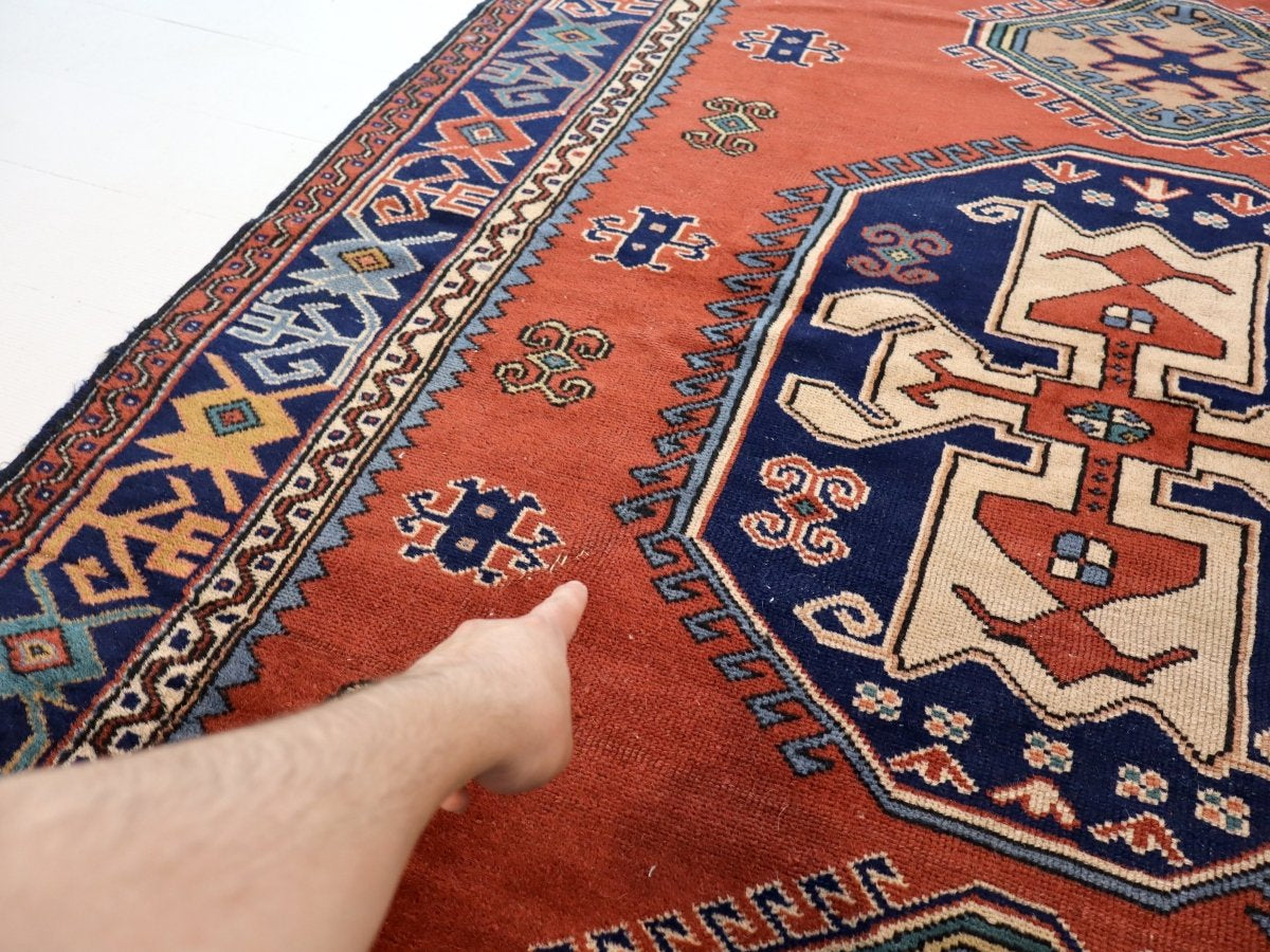 Turkish Lori Pambak Design Rug | 5' 3" x 6' 11" - Rug the Rock - 4 x 65 x 7Medium Rugs | 3' 6' x 4' x 7'