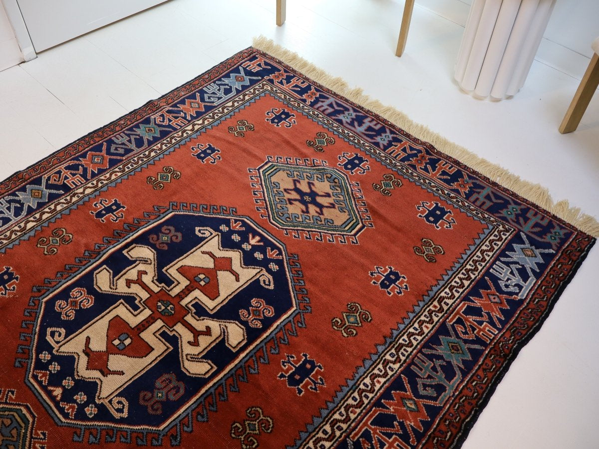 Turkish Lori Pambak Design Rug | 5' 3" x 6' 11" - Rug the Rock - 4 x 65 x 7Medium Rugs | 3' 6' x 4' x 7'