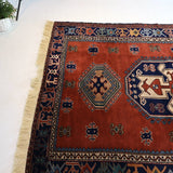 Turkish Lori Pambak Design Rug | 5' 3" x 6' 11" - Rug the Rock - 4 x 65 x 7Medium Rugs | 3' 6' x 4' x 7'