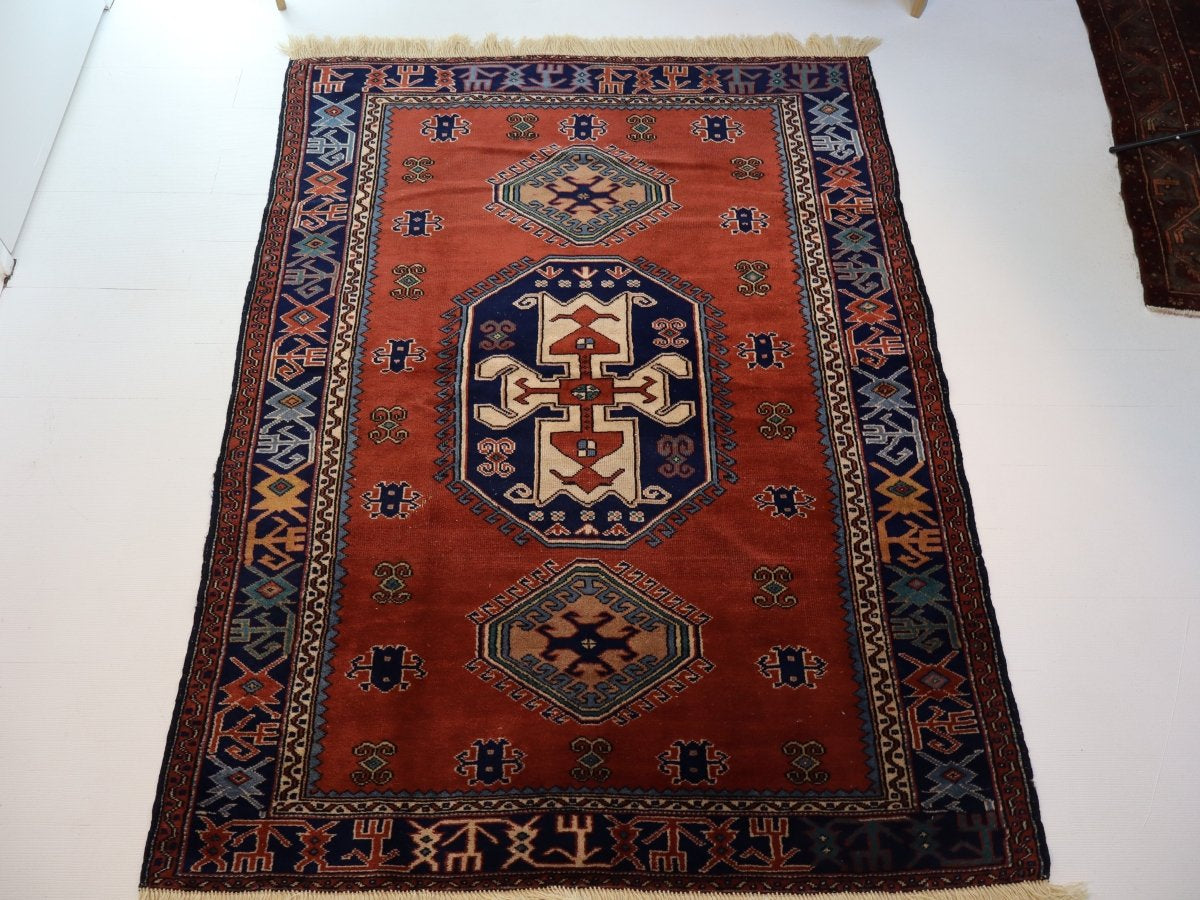 Turkish Lori Pambak Design Rug | 5' 3" x 6' 11" - Rug the Rock - 4 x 65 x 7Medium Rugs | 3' 6' x 4' x 7'