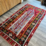 Turkish Uşak Eşme Kilim | 3' 3" x 6' - Rug the Rock