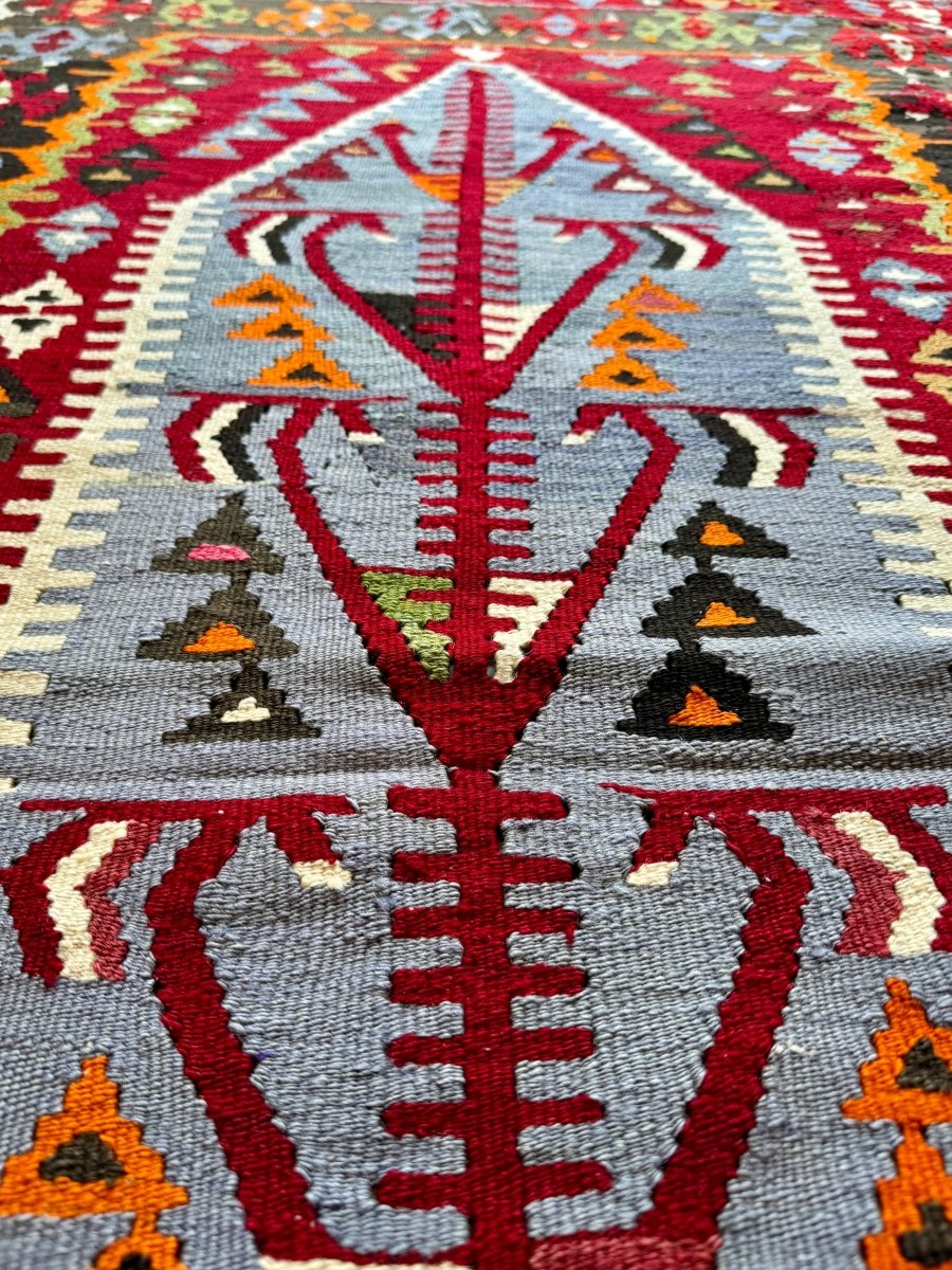 Turkish Uşak Eşme Kilim | 3' 3" x 6' - Rug the Rock