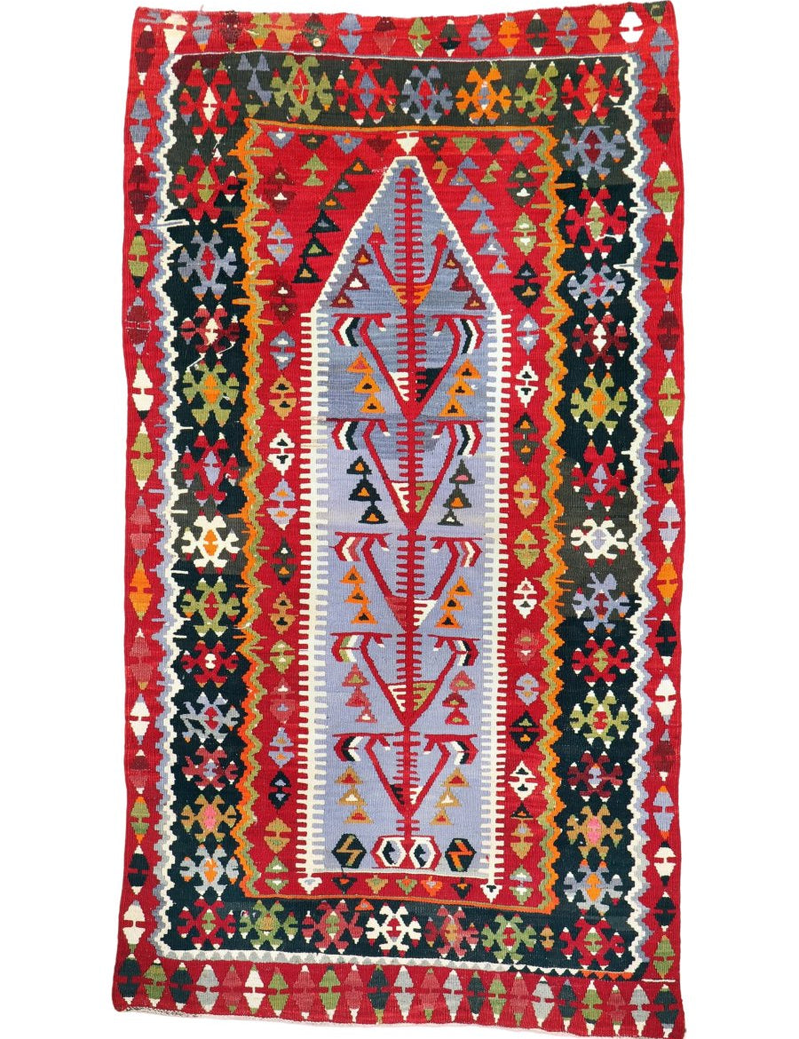 Turkish Uşak Eşme Kilim | 3' 3" x 6' - Rug the Rock - 3 x 54 x 6Kilim Rugs