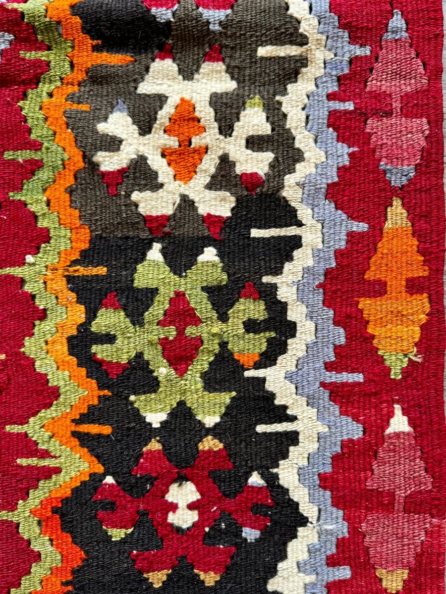 Turkish Uşak Eşme Kilim | 3' 3" x 6' - Rug the Rock