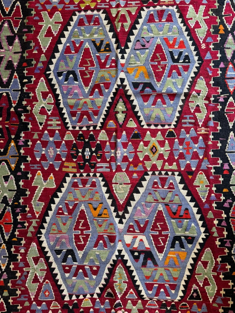 Turkish Uşak Eşme Kilim | 5' 11" x 10' 4" - Rug the Rock