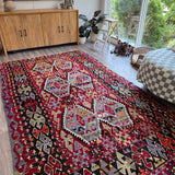 Turkish Uşak Eşme Kilim | 5' 11" x 10' 4" - Rug the Rock