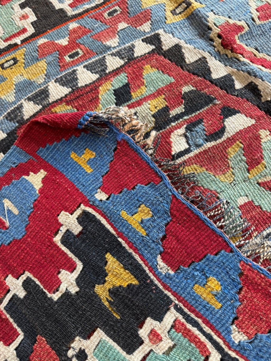 Turkish Uşak Eşme Kilim | 5' 7" x 10' - Rug the Rock