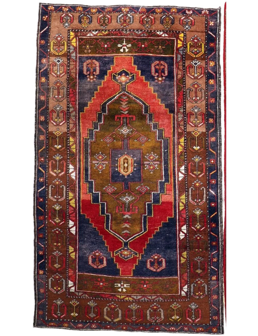 Turkish Yahyali Rug | 3' 8" x 6' 5" - Rug the Rock - 4 x 65 x 7Medium Rugs | 3' 6' x 4' x 7'