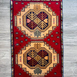 Turkmen Mini Rug | 1' 5" x 2' 7" - Rug the Rock