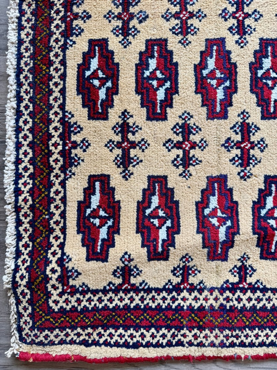 Turkmen Mini Rug | 1' 7" x 3' 3" - Rug the Rock