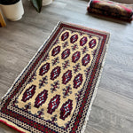 Turkmen Mini Rug | 1' 7" x 3' 3" - Rug the Rock