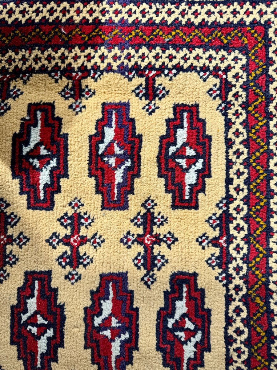 Turkmen Mini Rug | 1' 7" x 3' 3" - Rug the Rock