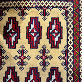 Turkmen Mini Rug | 1' 7" x 3' 3" - Rug the Rock