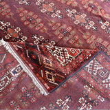 Turkmen Yomut Rug | 6' 10" x 10' 7" - Rug the Rock - available