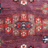 Turkmen Yomut Rug | 6' 10" x 10' 7" - Rug the Rock - available