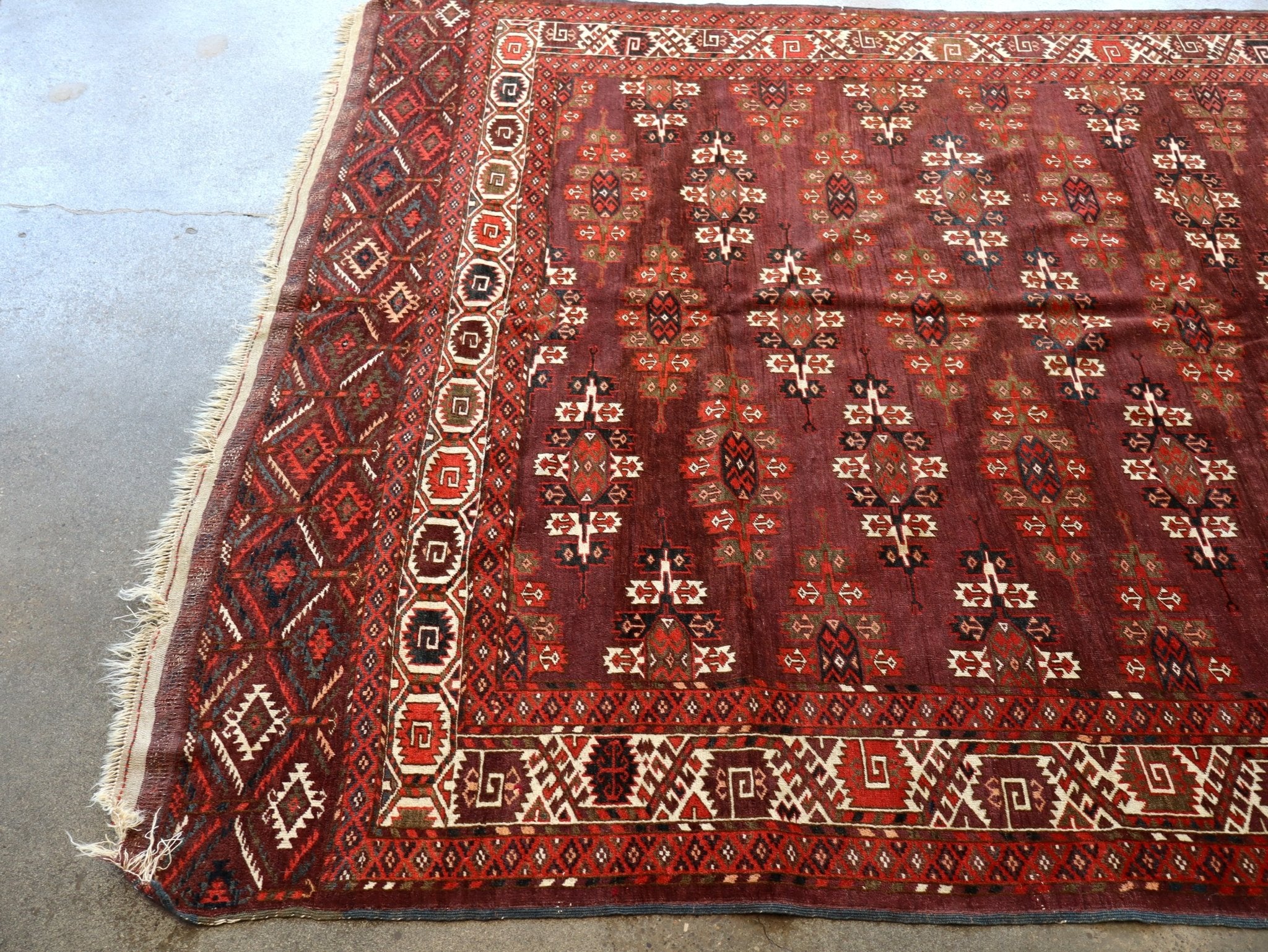 Turkmen Yomut Rug | 6' 10" x 10' 7" - Rug the Rock - available