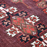 Turkmen Yomut Rug | 6' 10" x 10' 7" - Rug the Rock - available