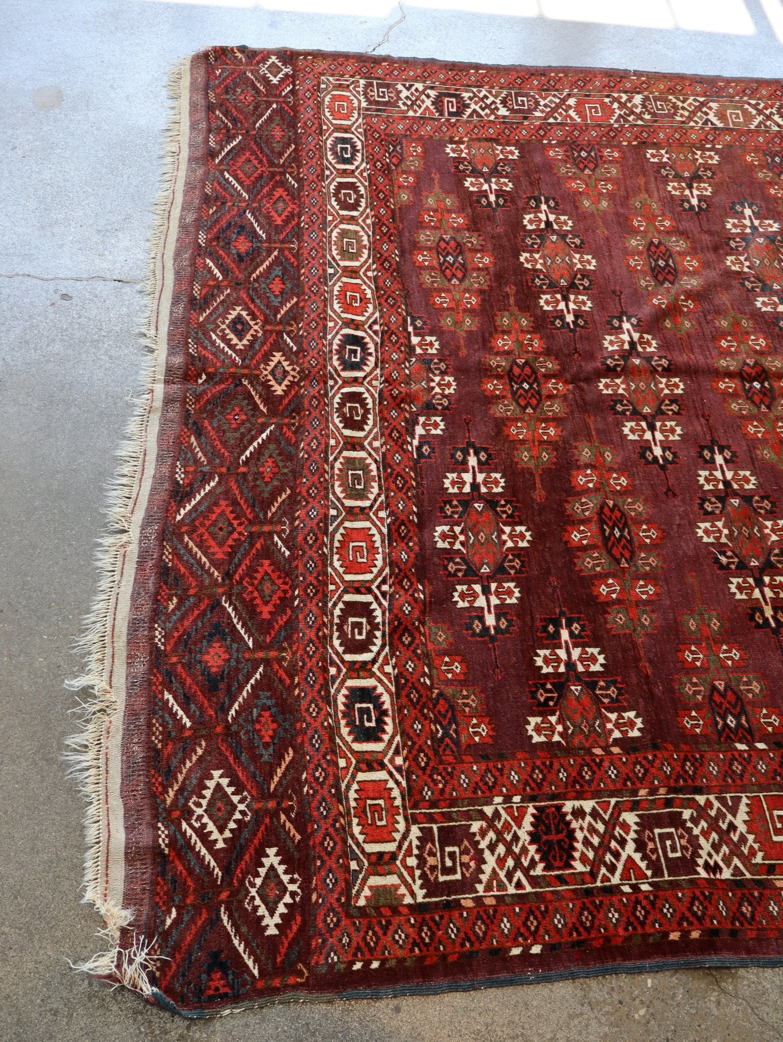 Turkmen Yomut Rug | 6' 10" x 10' 7" - Rug the Rock - available