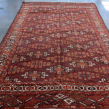 Turkmen Yomut Rug | 6' 10" x 10' 7" - Rug the Rock - available