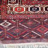 Turkmen Yomut Rug | 6' 10" x 10' 7" - Rug the Rock - available
