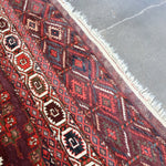 Turkmen Yomut Rug | 6' 10" x 10' 7" - Rug the Rock - available