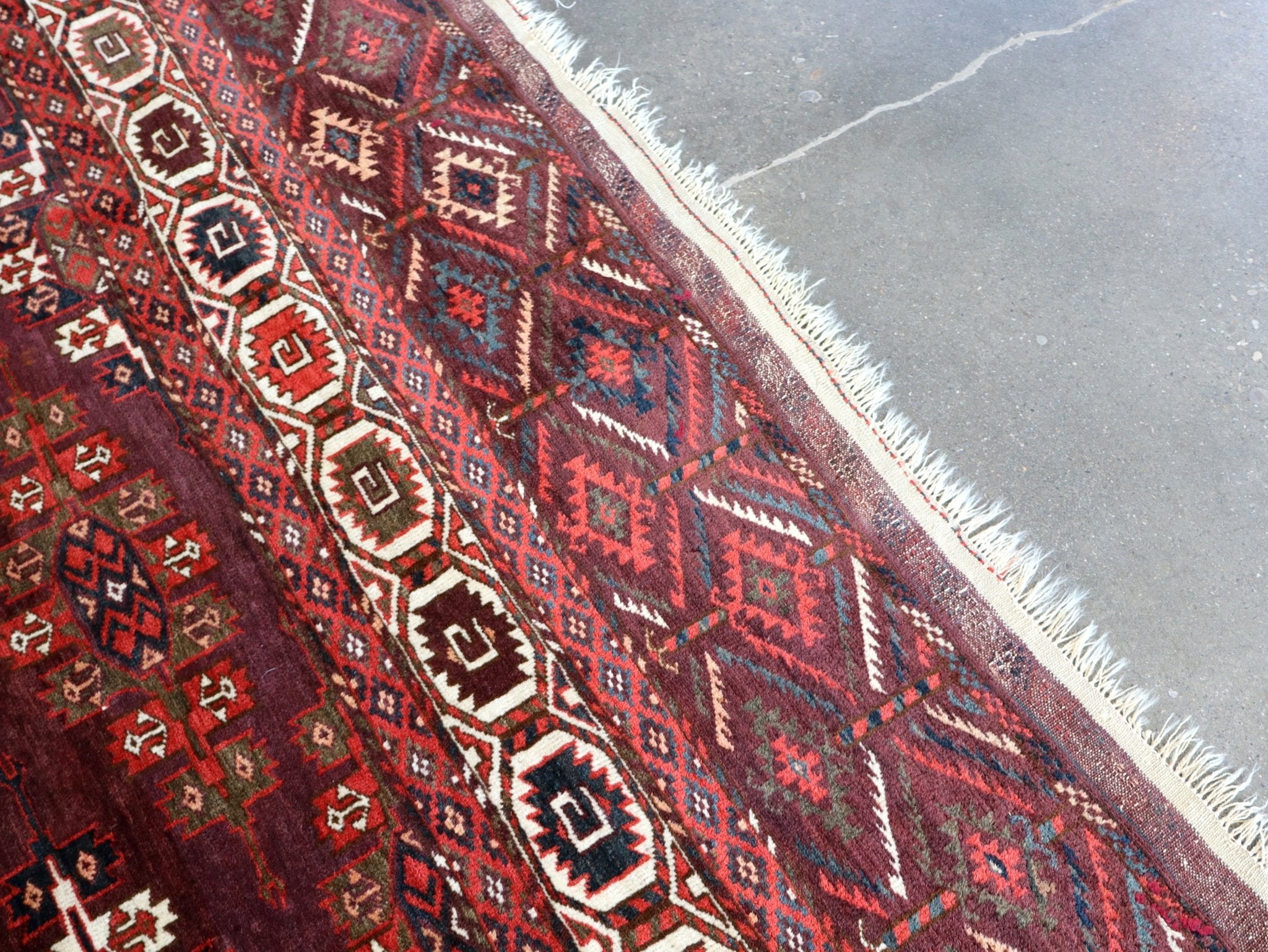 Turkmen Yomut Rug | 6' 10" x 10' 7" - Rug the Rock - available