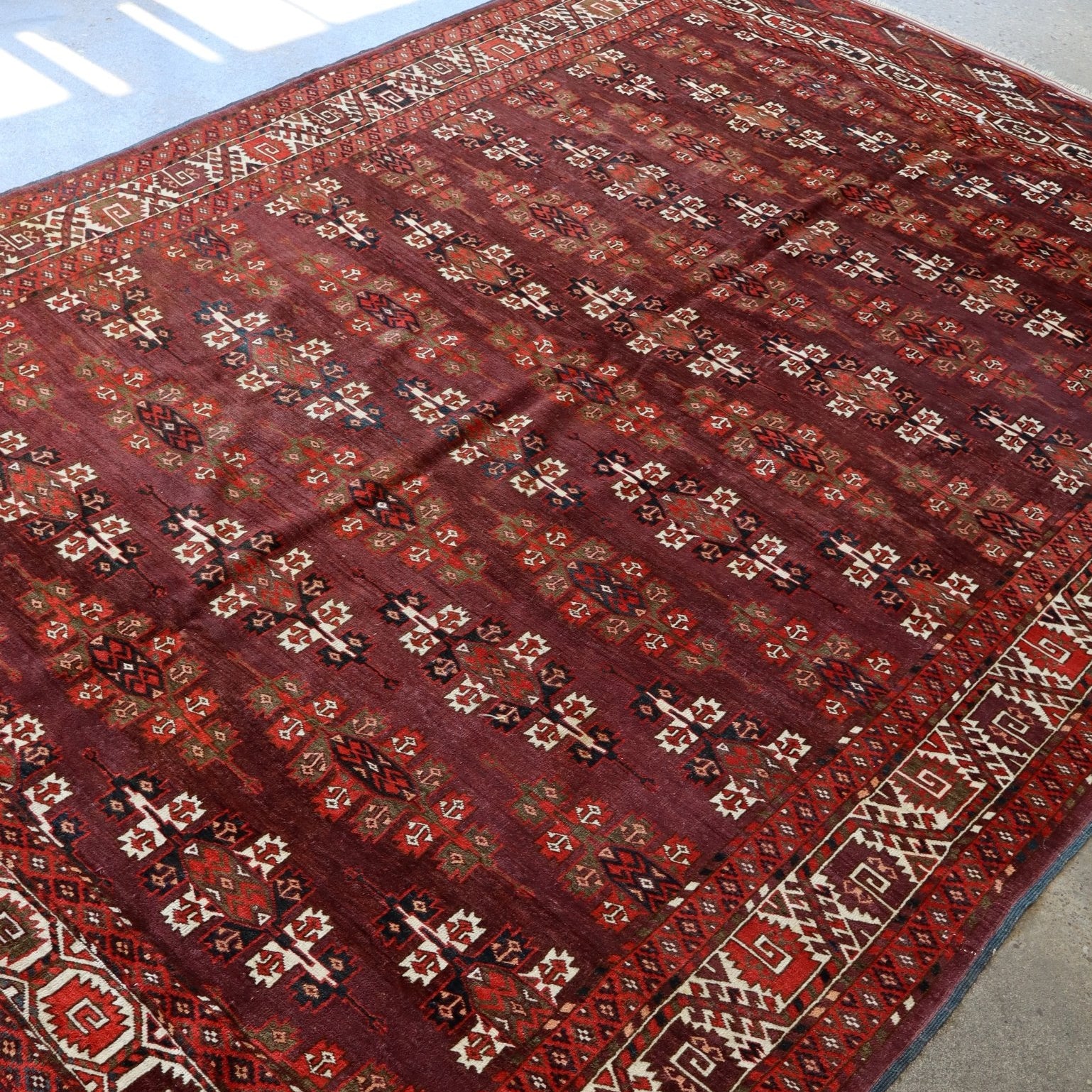 Turkmen Yomut Rug | 6' 10" x 10' 7" - Rug the Rock - available