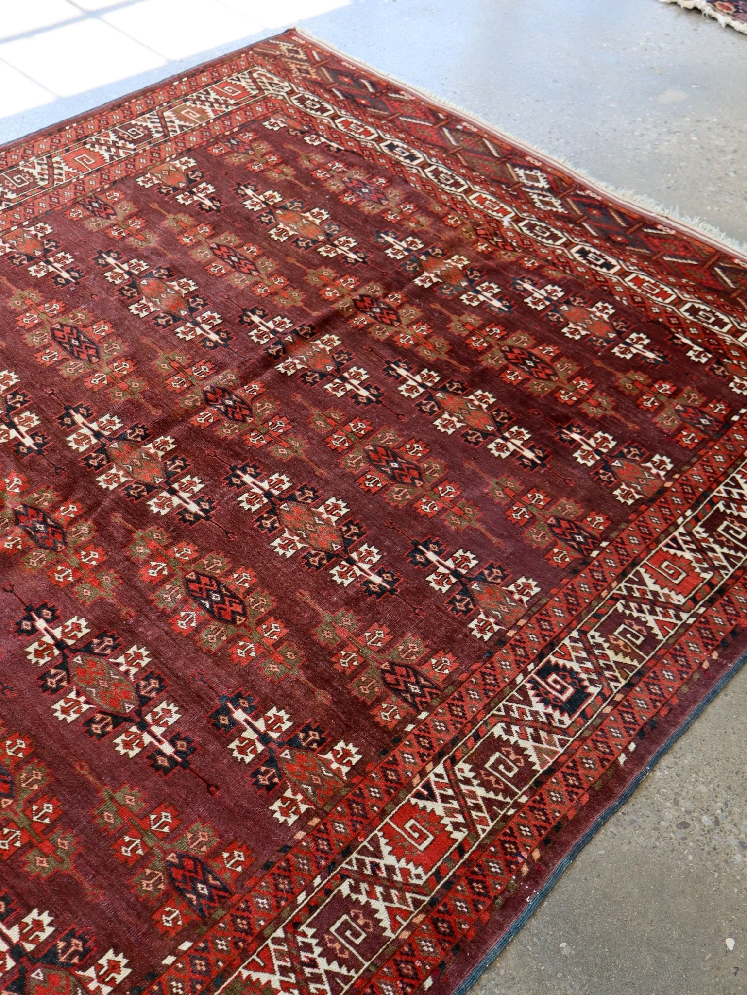 Turkmen Yomut Rug | 6' 10" x 10' 7" - Rug the Rock - available