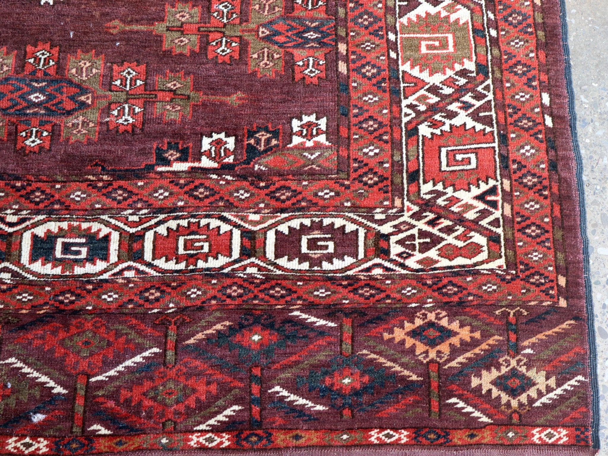 Turkmen Yomut Rug | 6' 10" x 10' 7" - Rug the Rock - available
