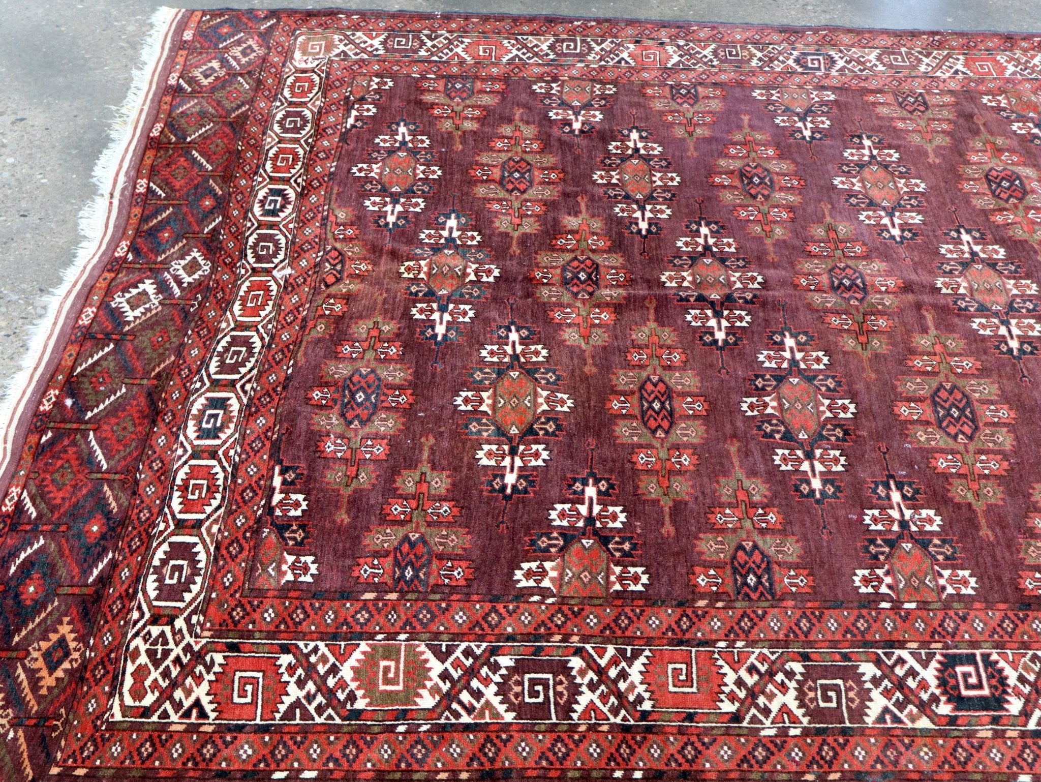 Turkmen Yomut Rug | 6' 10" x 10' 7" - Rug the Rock - available