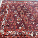 Turkmen Yomut Rug | 6' 10" x 10' 7" - Rug the Rock - available