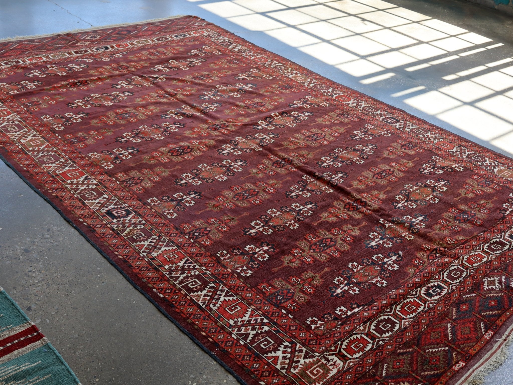 Turkmen Yomut Rug | 6' 10" x 10' 7" - Rug the Rock - available