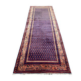 Persian Arak Boteh Mir Runner, lengthwise view, hand-knotted wool pile. SKU RR 30666.