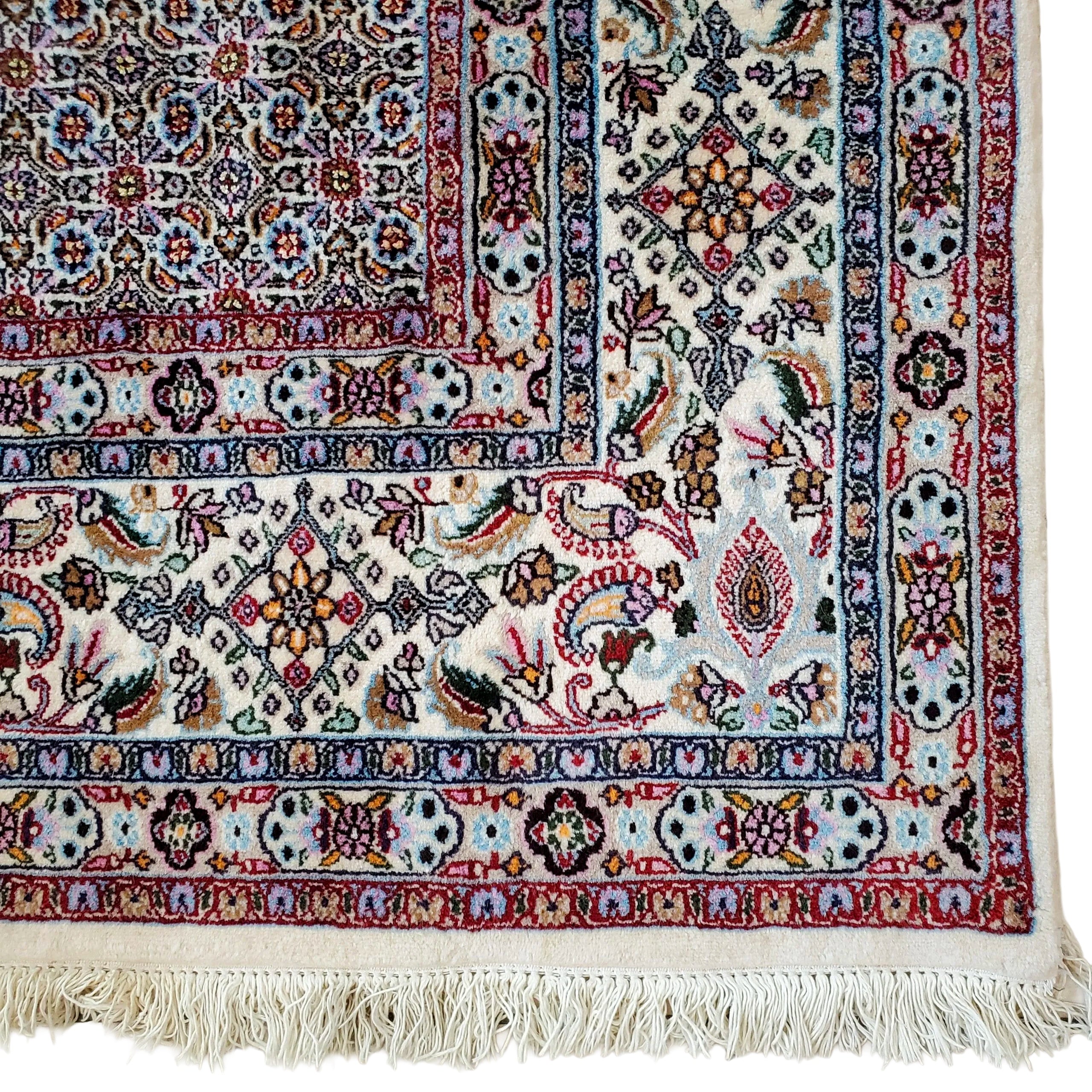Vintage Birjand Rug | 6' 6" x 9' 8" — detail view, gallery 02