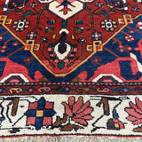 Vintage Chaleshtor Bakhtiari Rug. Original rug photograph; SKU 108870; source IMG_7800.