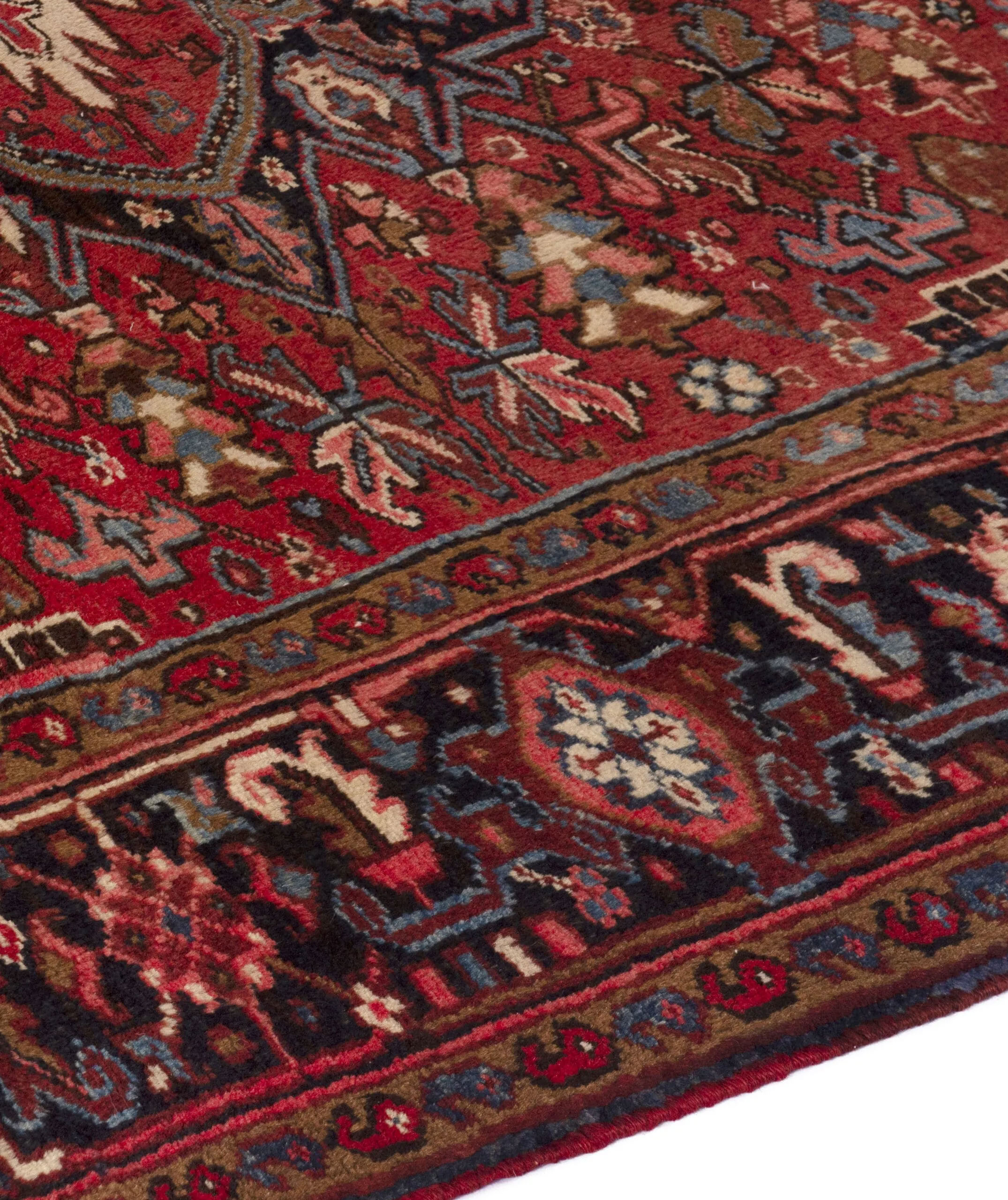 Vintage Heriz Rug | 7' 5" x 9' 8" — detail view, gallery 07