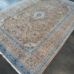 Vintage Kashan Rug | 7' 10" x 10' 11" - Rug the Rock