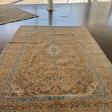 Vintage Kashan Rug | 7' 10" x 10' 11" - Rug the Rock