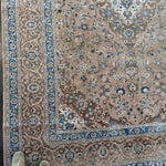 Vintage Kashan Rug | 7' 10" x 10' 11" - Rug the Rock