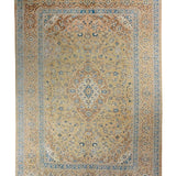Vintage Kashan Rug | 7' 10" x 10' 11" - Rug the Rock
