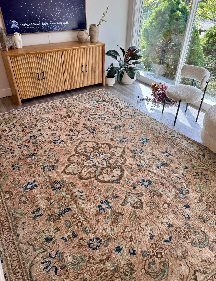 Vintage Mahal Rug | 8' 5" x 11' 4" - Rug the Rock