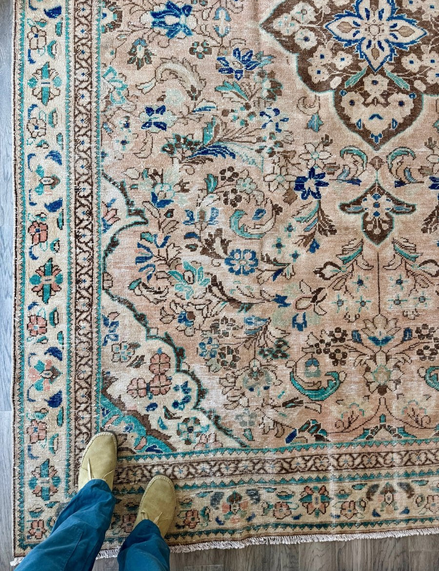 Vintage Mahal Rug | 8' 5" x 11' 4" - Rug the Rock