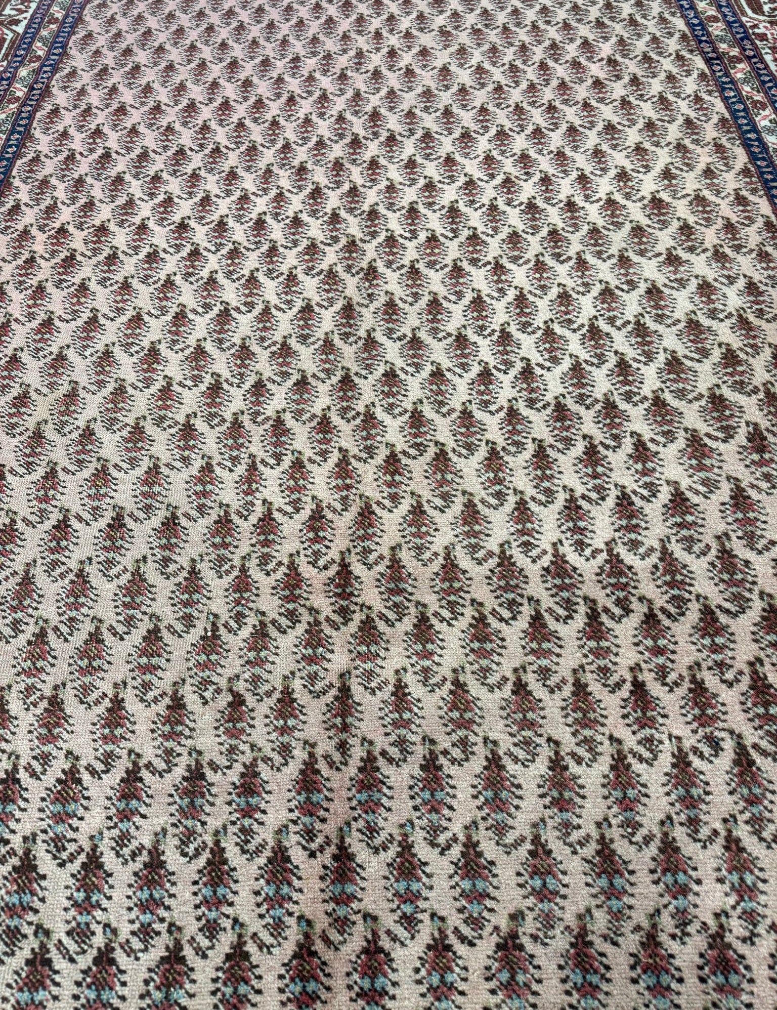 Vintage Marand Tabriz Rug. Original rug photograph; SKU 108704; source IMG_7727.