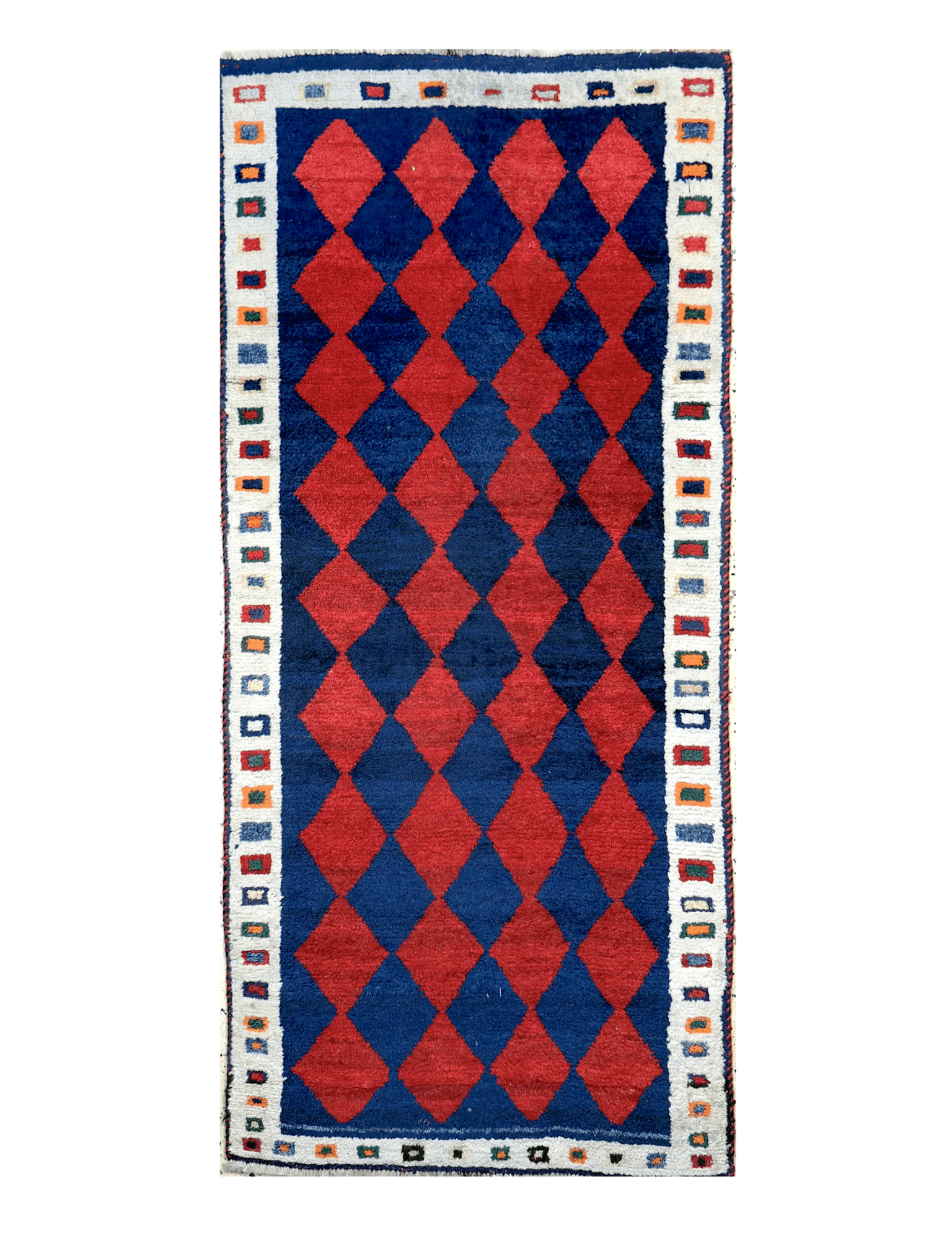 Vintage Persian Gabbeh Rug | 2' 9" x 6' 1" - Rug the Rock - available