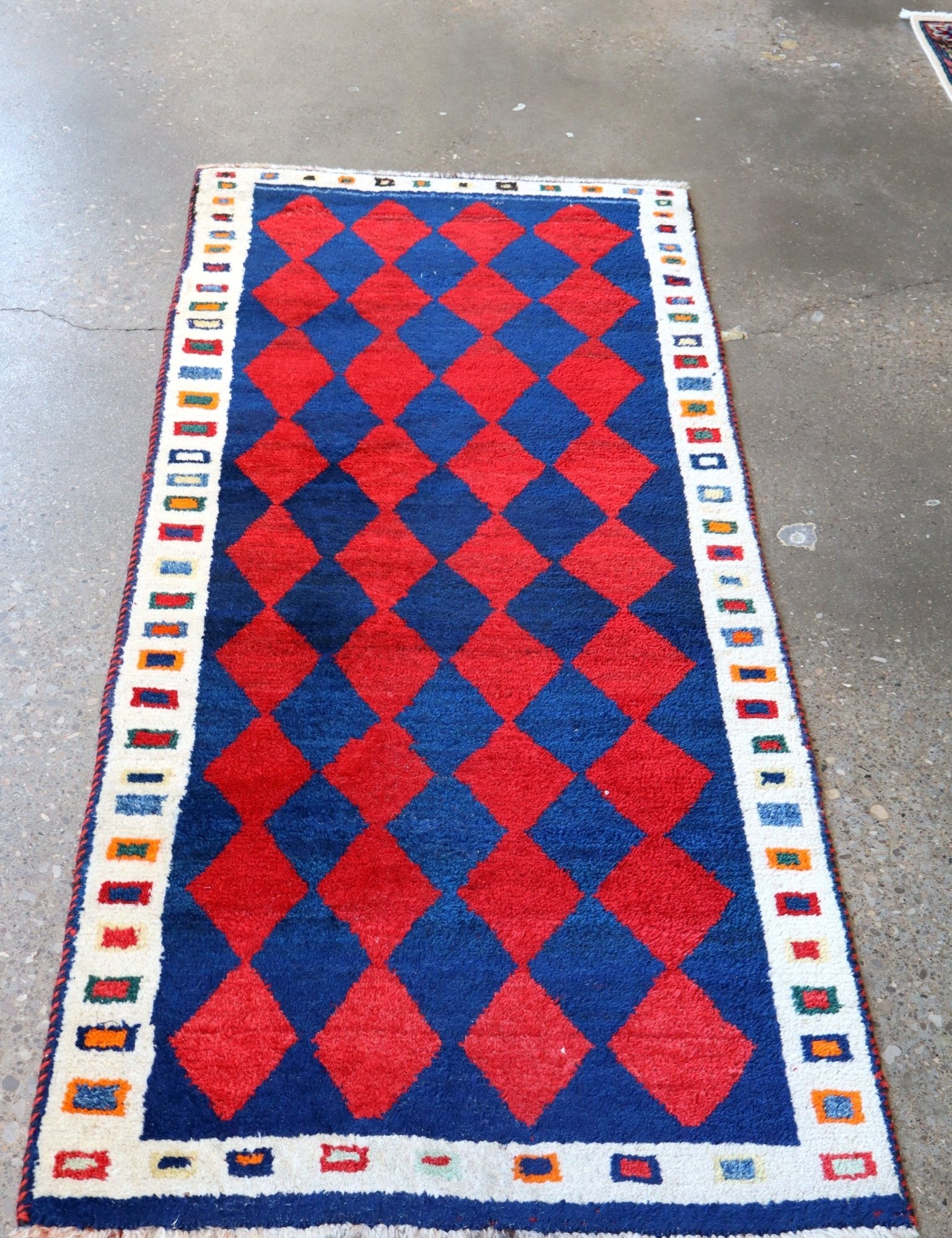 Vintage Persian Gabbeh Rug | 2' 9" x 6' 1" - Rug the Rock - available