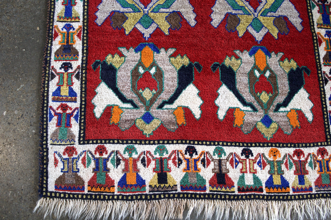 Vintage Persian Gabbeh Rug | 3' 3" x 5' 1" - Rug the Rock - available