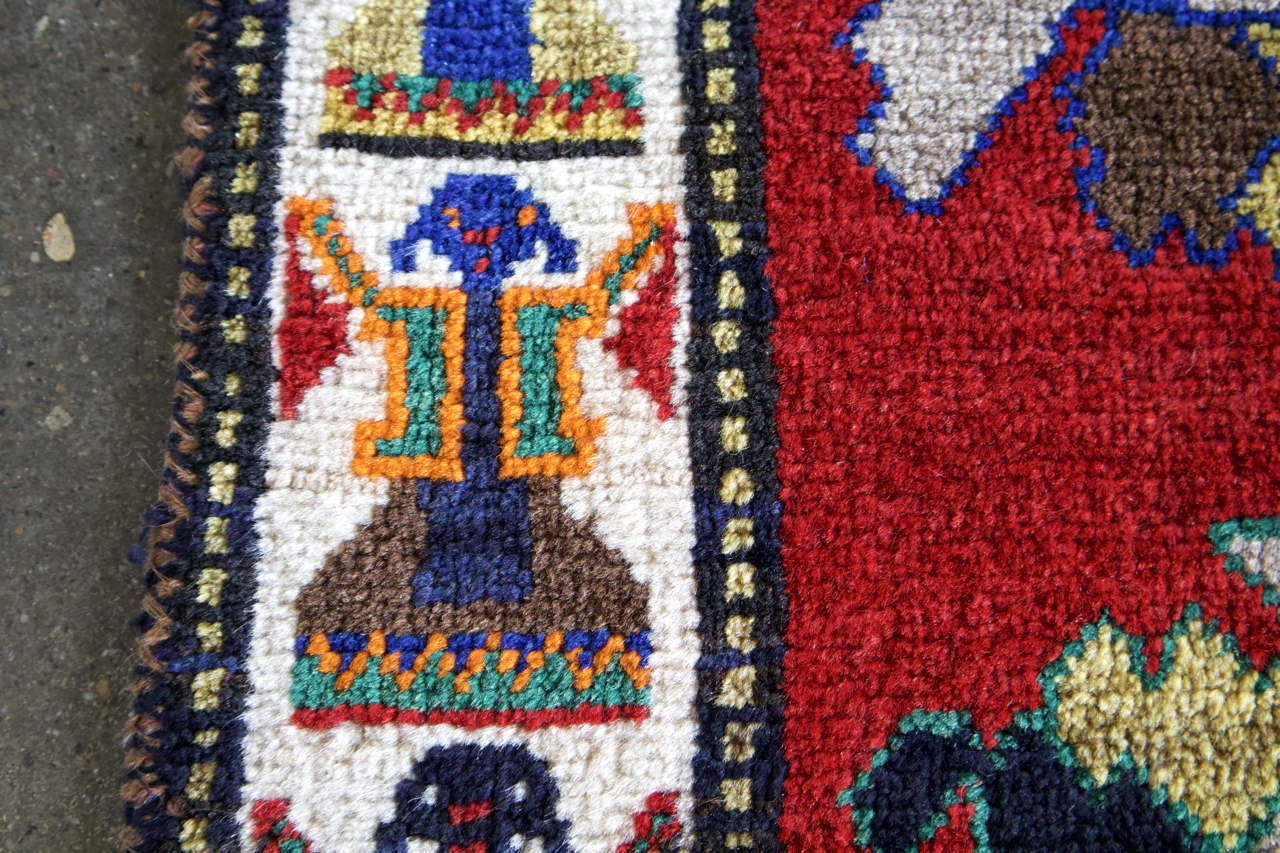 Vintage Persian Gabbeh Rug | 3' 3" x 5' 1" - Rug the Rock - available